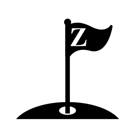 z/golf monogram sign/BLACK