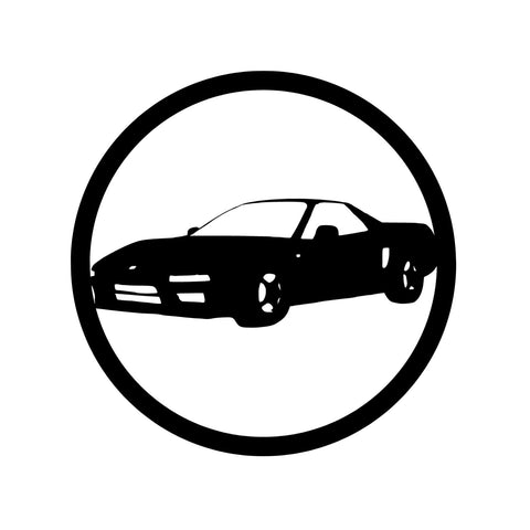 1993 nsx/car sign/BLACK